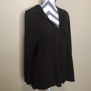 Ralph Lauren Espresso Top